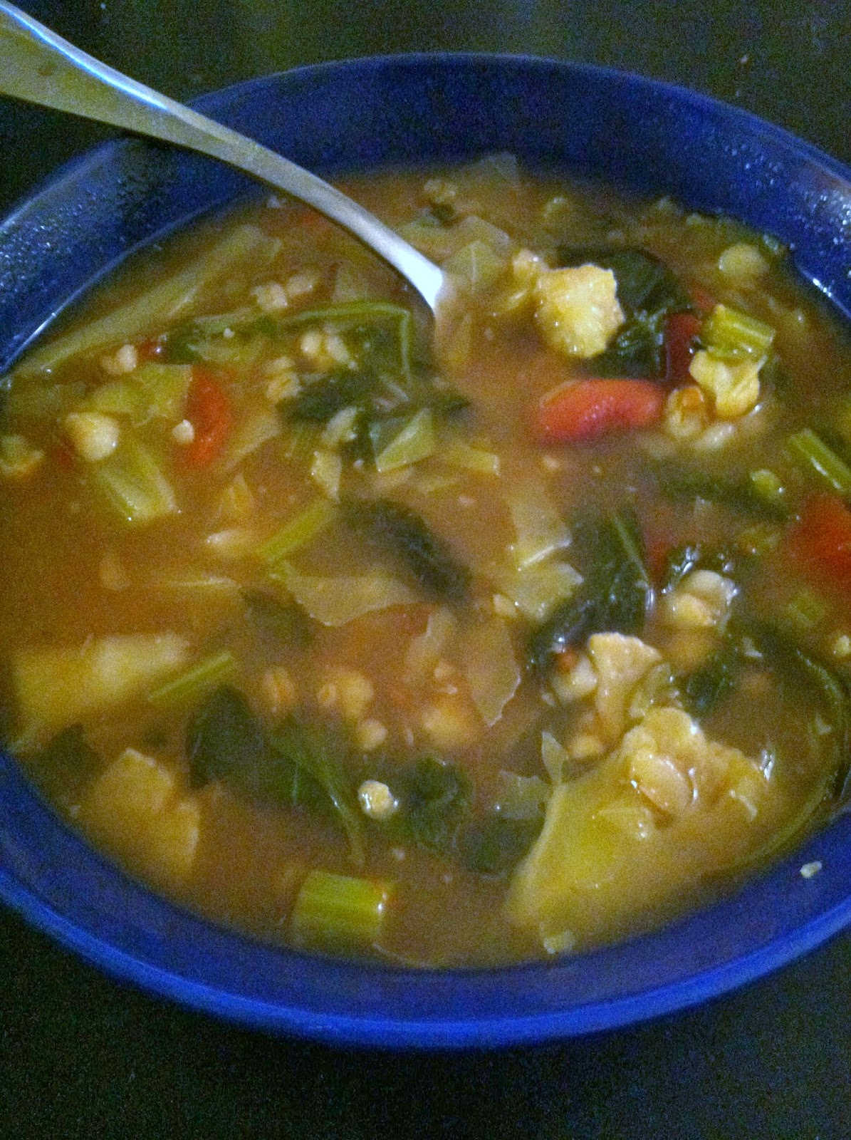 Budget Epicurean Under 100 Calories per Bowl Cruciferous vegetable soup