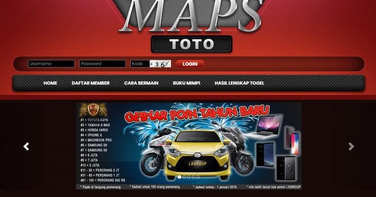 LINK ALTERNATIF MAPSTOTO BANDAR TOGEL ONLINE TERPERCAYA