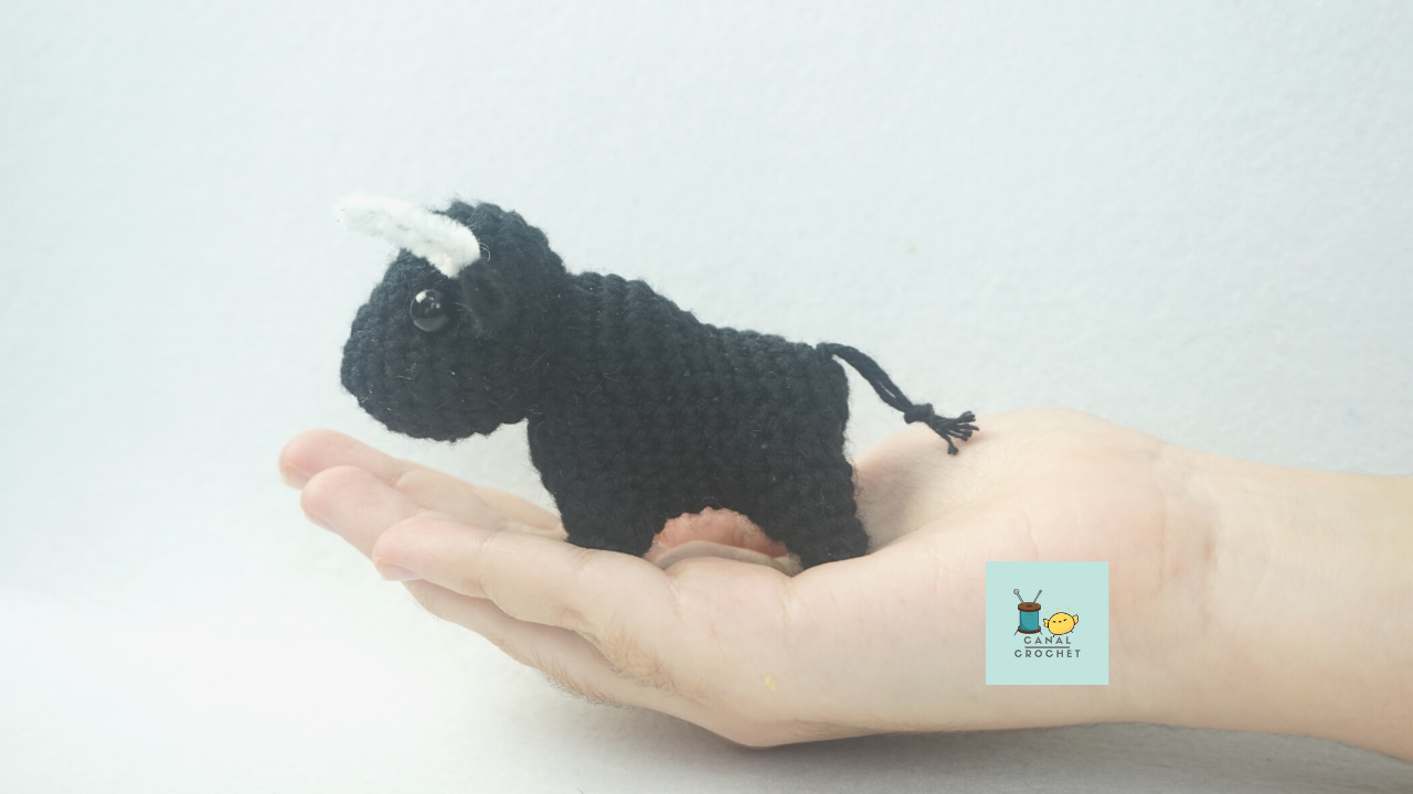 CANAL CROCHET Toro amigurumi tutorial