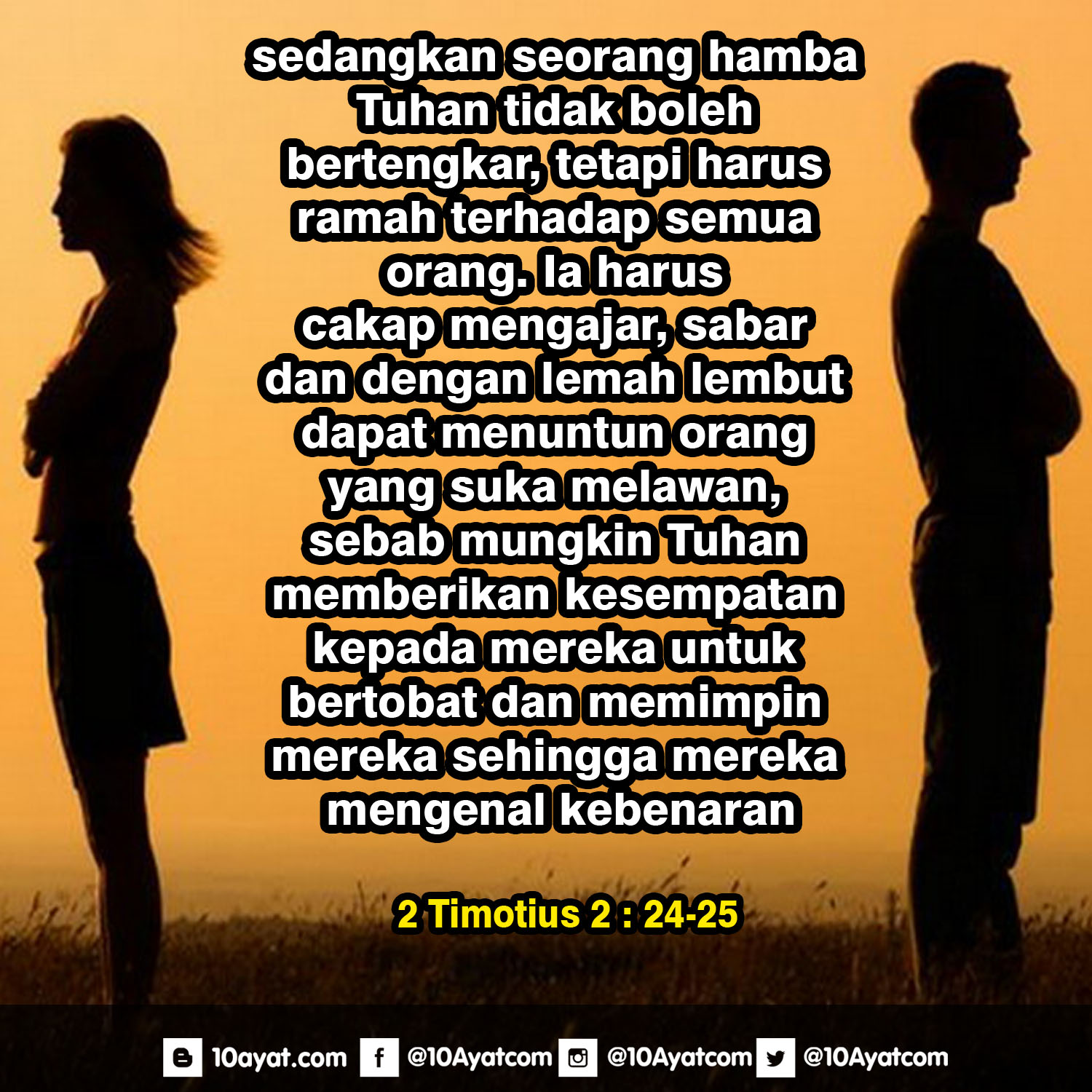 10 Ayat Alkitab Tentang Kesabaran Hidup Kristen