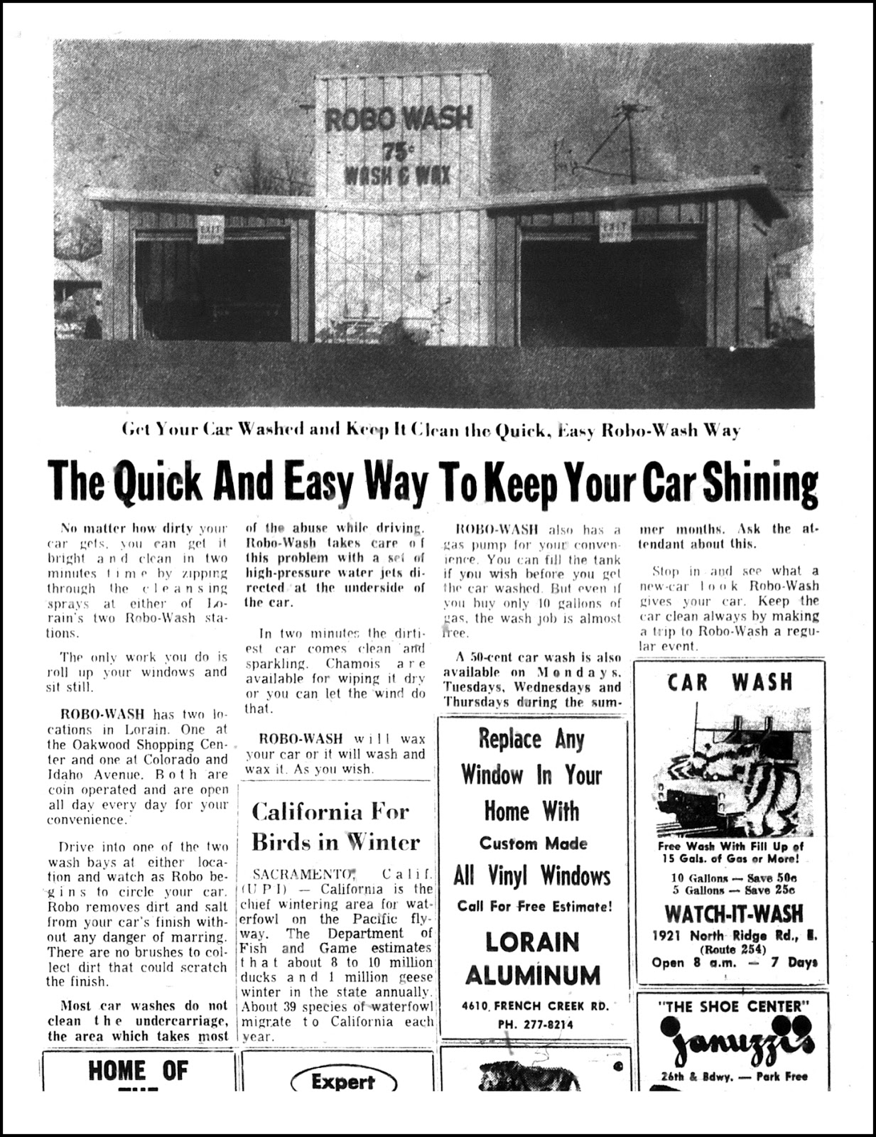 Brady's Bunch of Lorain County Nostalgia Vermilion Car Wash & RoboWash