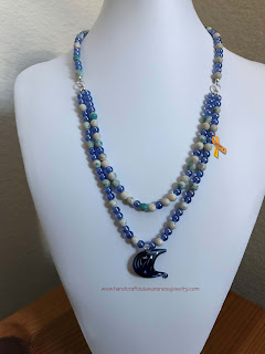 copyrighted of Handcrafted Awareness Jewelry part of TLCS' Creations