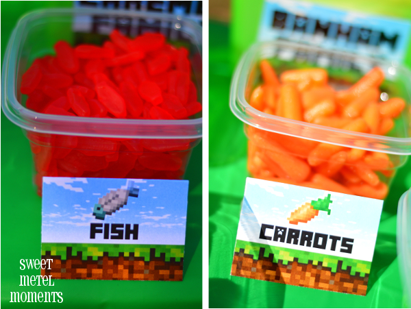 Sweet Metel Moments: Brody's Minecraft Party &amp; Free Printable (Part 1)