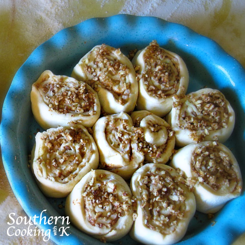 Easiest Pumpkin Filled Cinnamon Rolls with Brown Butter Frosting + The