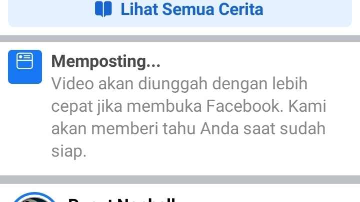 Cara upload video di story Facebook lebih dari 30 detik