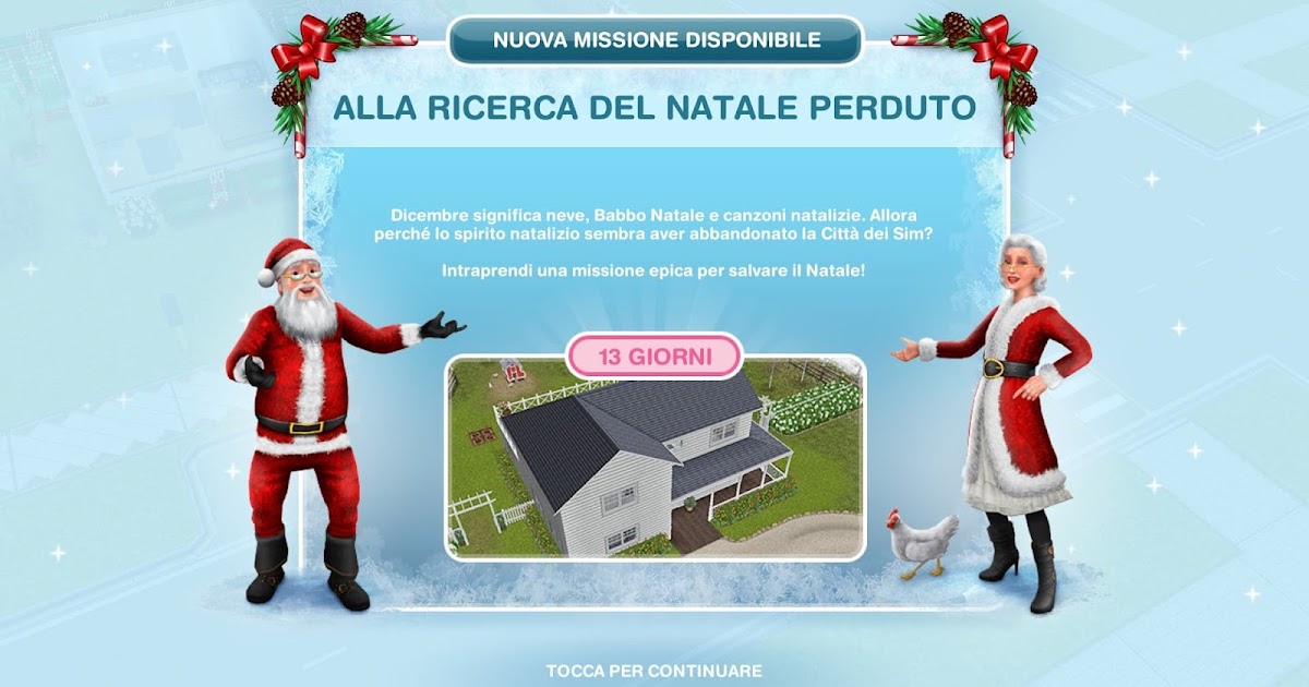 Decorazioni Natalizie The Sims 4.The Sims Freeplay It Alla Ricerca Del Natale Perduto