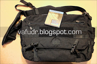 5.11 Rush Delivery Messenger Black Bag