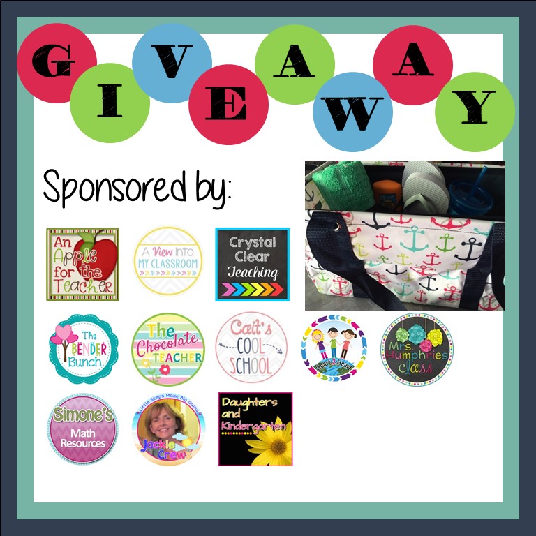 Daughters and Kindergarten ThirtyOne Summer Survival Bag Givewaway