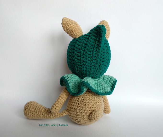Con hilos, lanas y botones: Peaches amigurumi