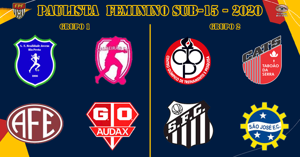 FPF divulga tabela e regulamento do Paulista Feminino Sub-17. Sereinhas  estão no Grupo 1 - Diário do Peixe