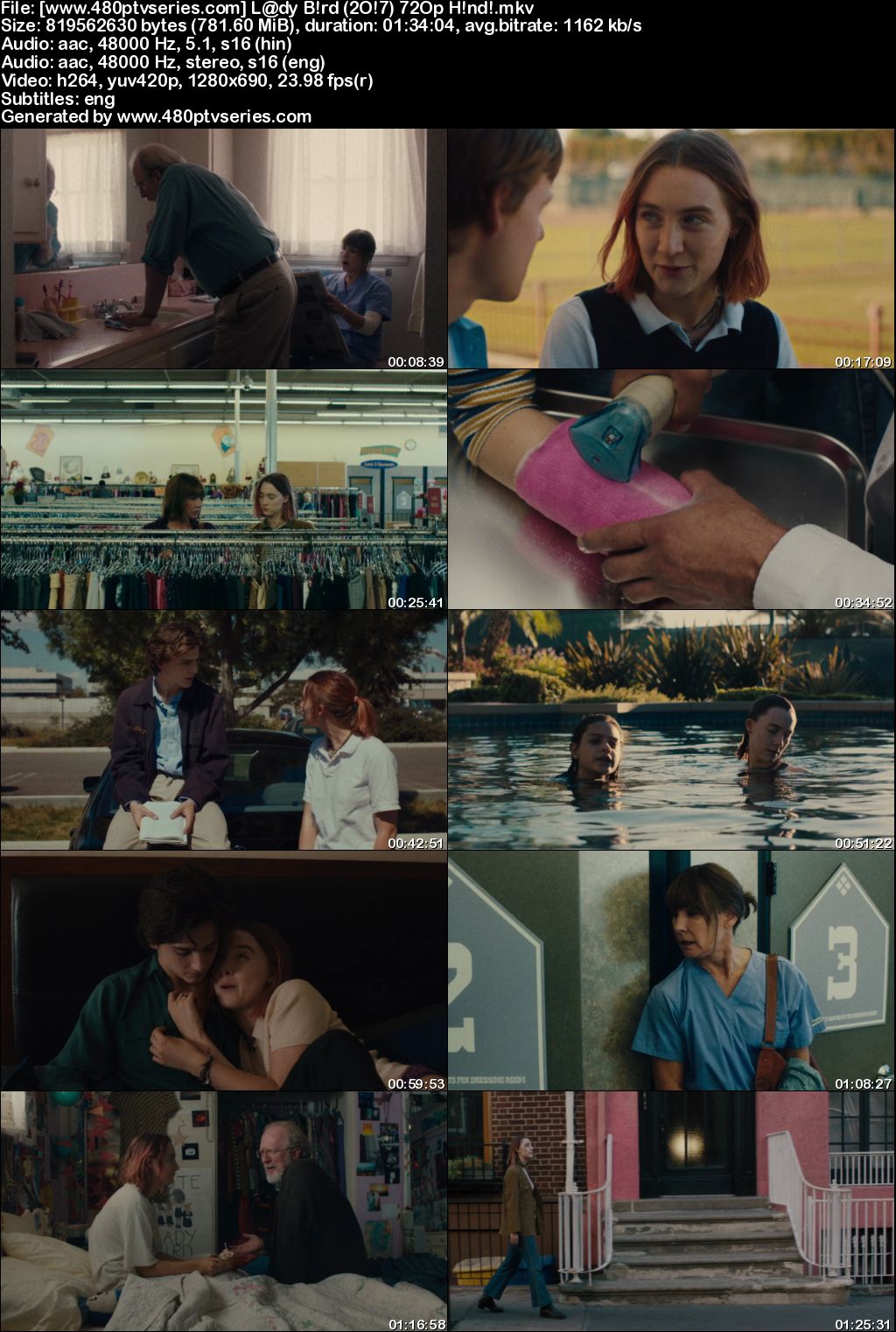 Download Lady Bird (2017) 800MB Full Hindi Dual Audio Movie Download 720p Bluray Free Watch Online Full Movie Download Worldfree4u 9xmovies