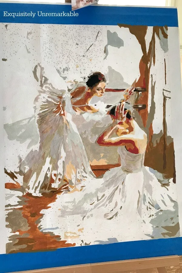 Ballerina's Finesse Adult Paint By Numbers