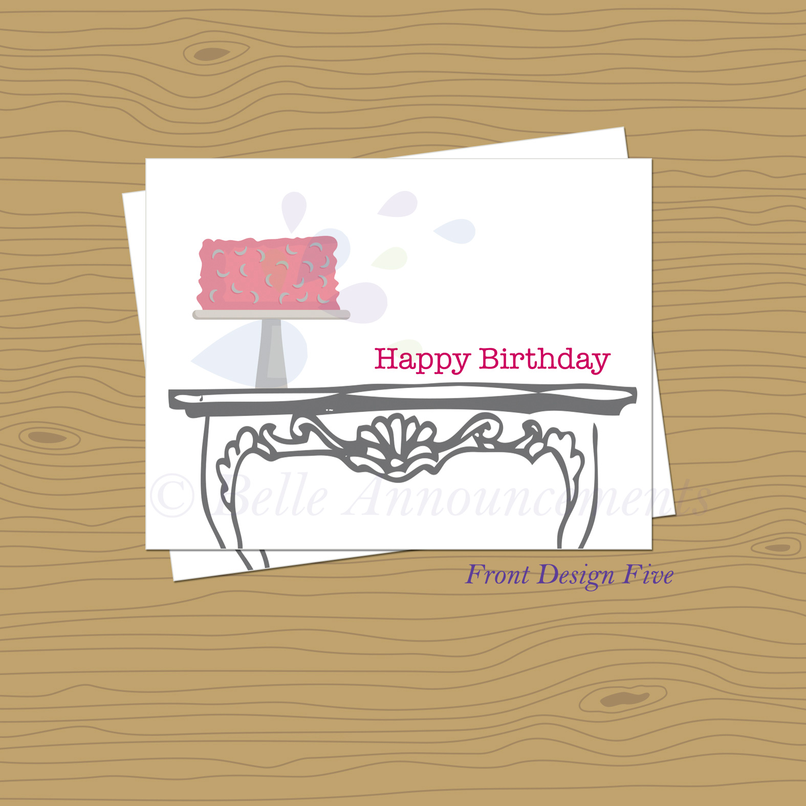 Belle Announces: Mary Kay Promotional Birthday Cards