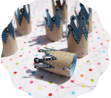 coronitas.manualidades.rollo.papel manualidades.rollo.papel