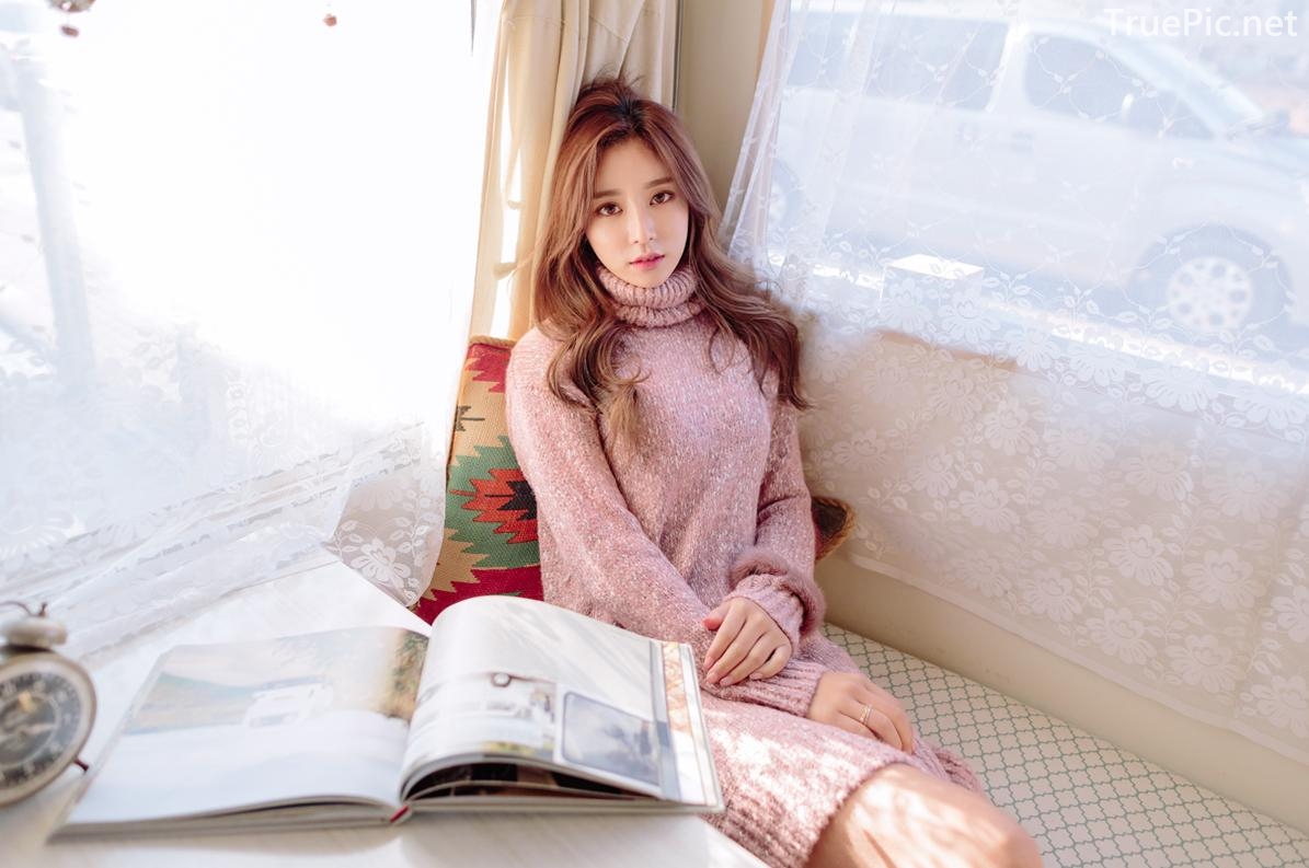 Korean Fashion Model - Kim Jung Yeon - Winter Sweater Collection - TruePic.net - Picture 32