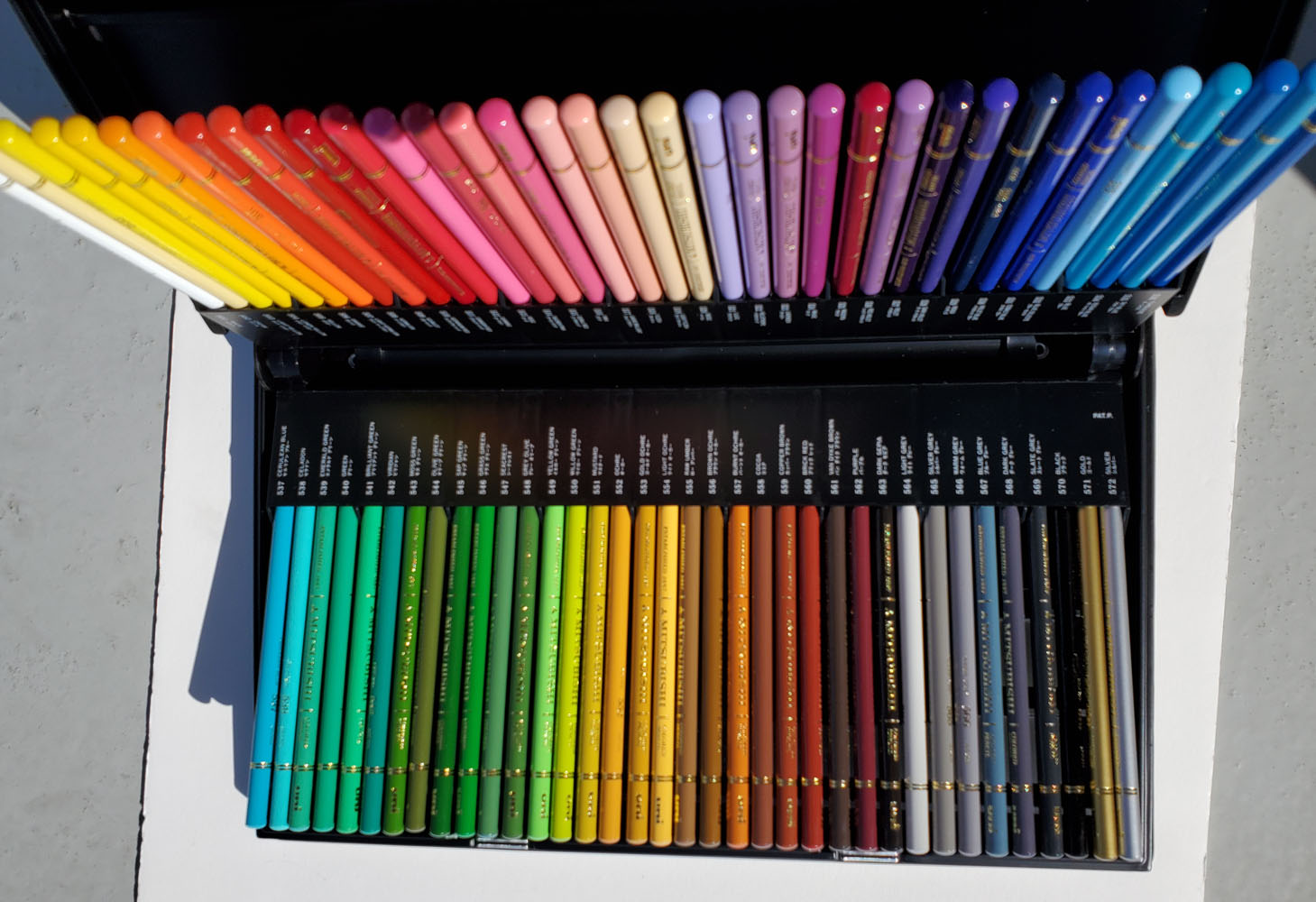 Pencil Review: Uni Pericia Colored Pencils 24-Color Set - The Well
