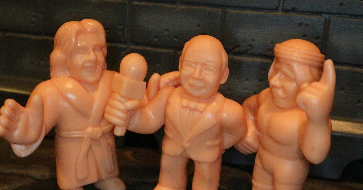 Action Figure Barbecue Minifigure Review Ric Flair, Iron Sheik