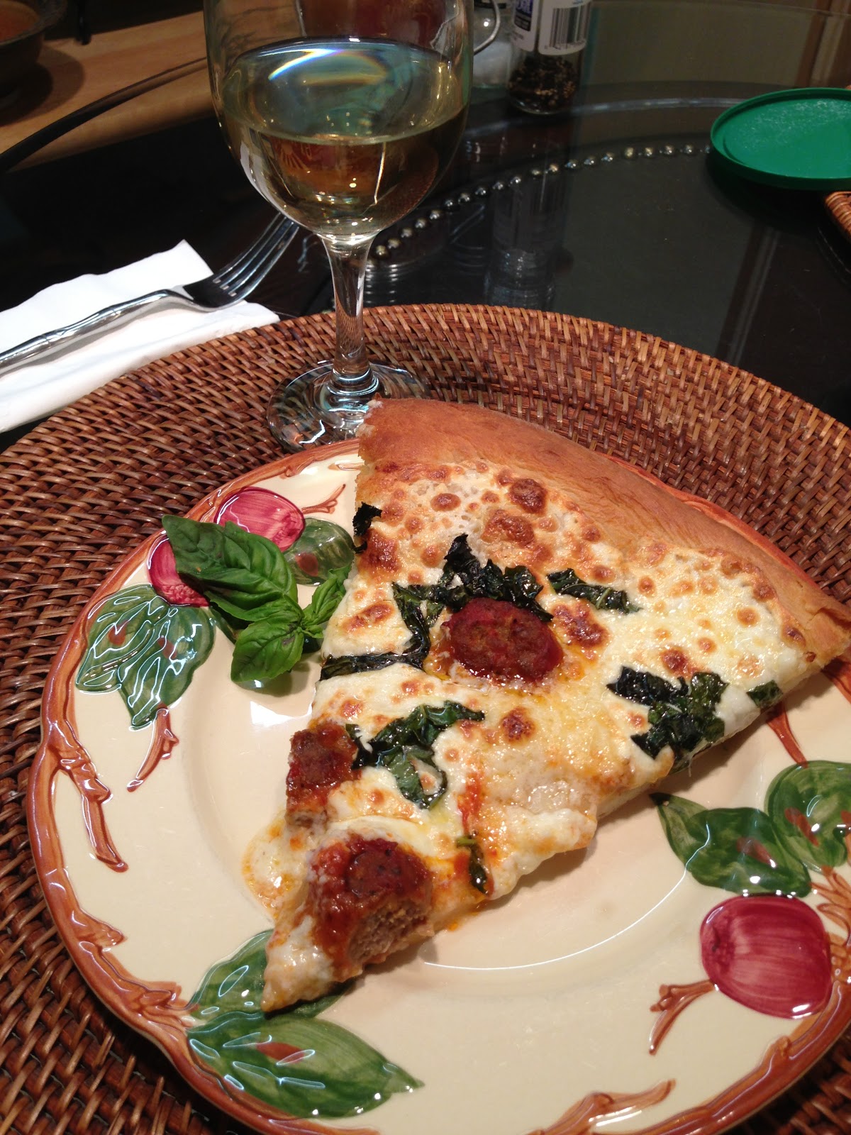 The Swedish Chef Pizza Bianco with Meatballs