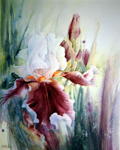Lovely Floral Paintings By Marie Claire Moudru - Fine Art and You