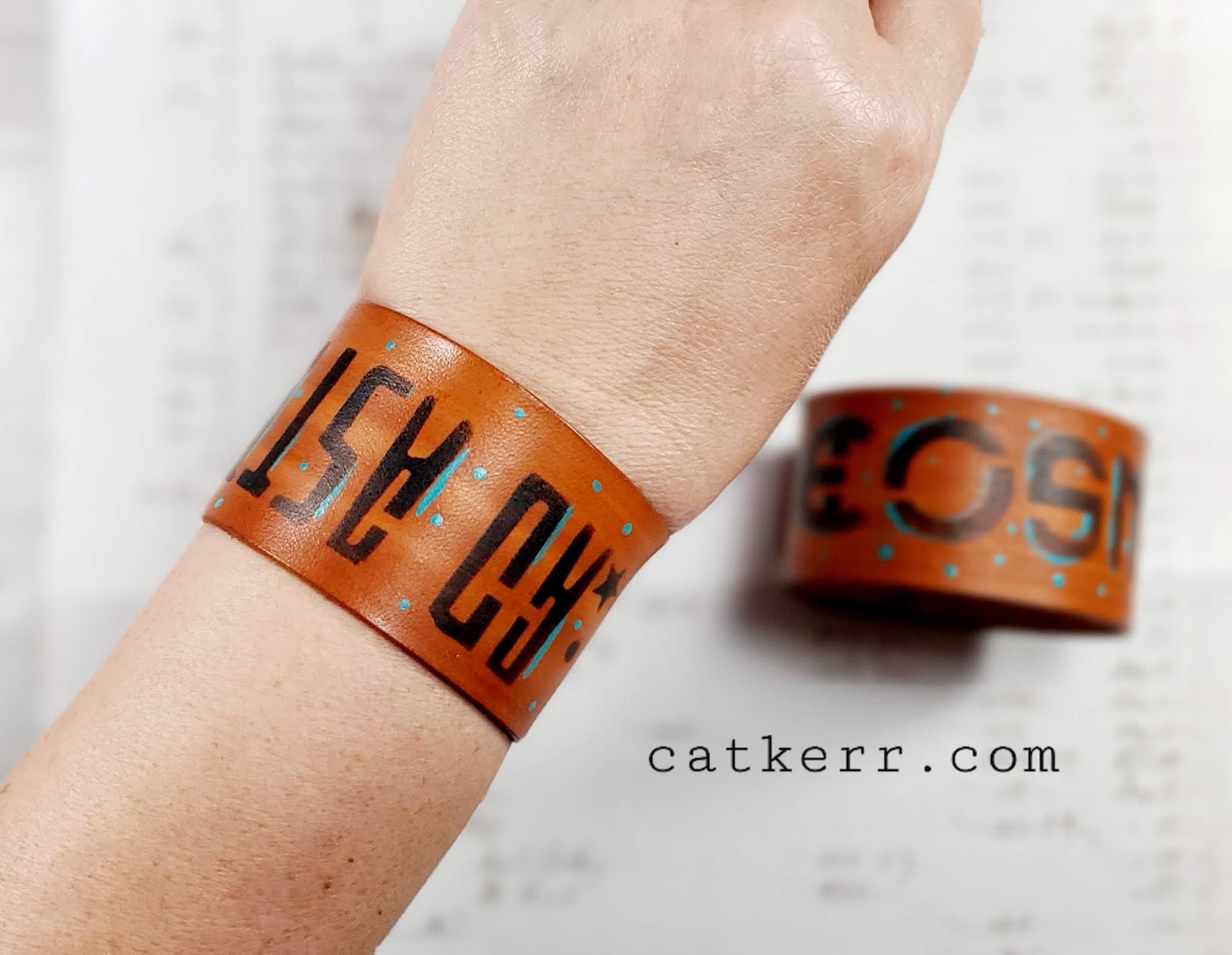 StencilGirl Talk Cat Kerr StencilGirl® Products & Leather!