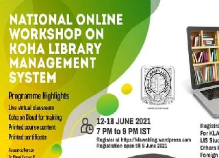 National Online Workshop on Koha Library Management System