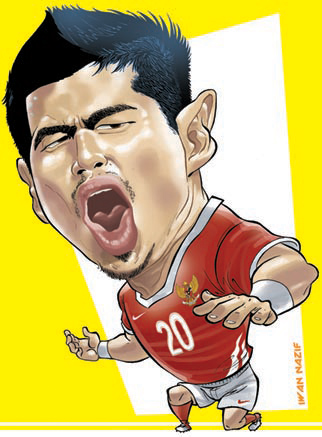 Kontentika: Kumpulan Karikatur Pemain Sepak Bola