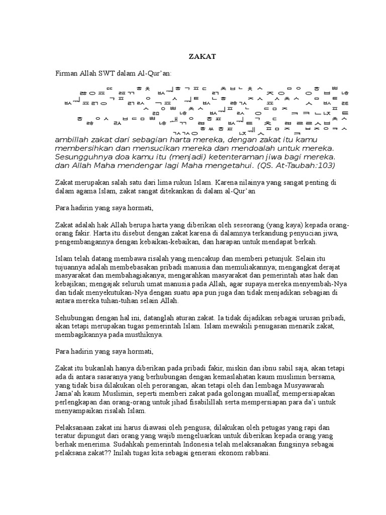 pidato islami wood scribd indo