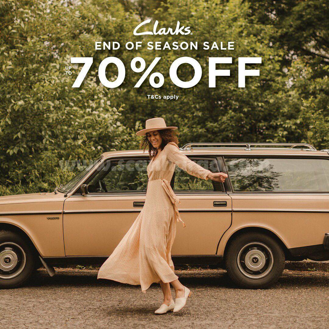 Promo CLARKS End Of Season SALE Discount Up To 70 Off* scanharga