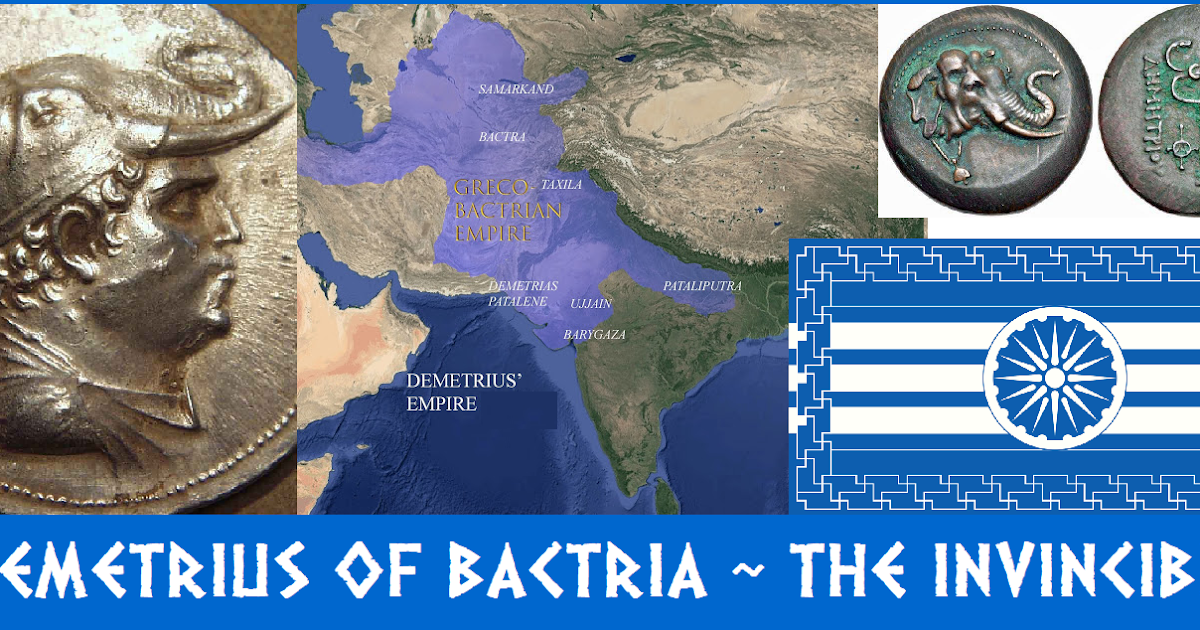 Greek Asia DEMETRIUS OF BACTRIA THE INVINCIBLE