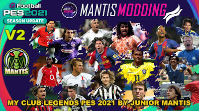 PES 2021 PS4/PC MyClub Legends Offline Mode V2 by Junior Mantis