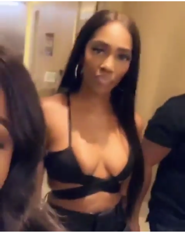 Singer Tiwa Savage Steps Out Wearing Only Bra Last Night