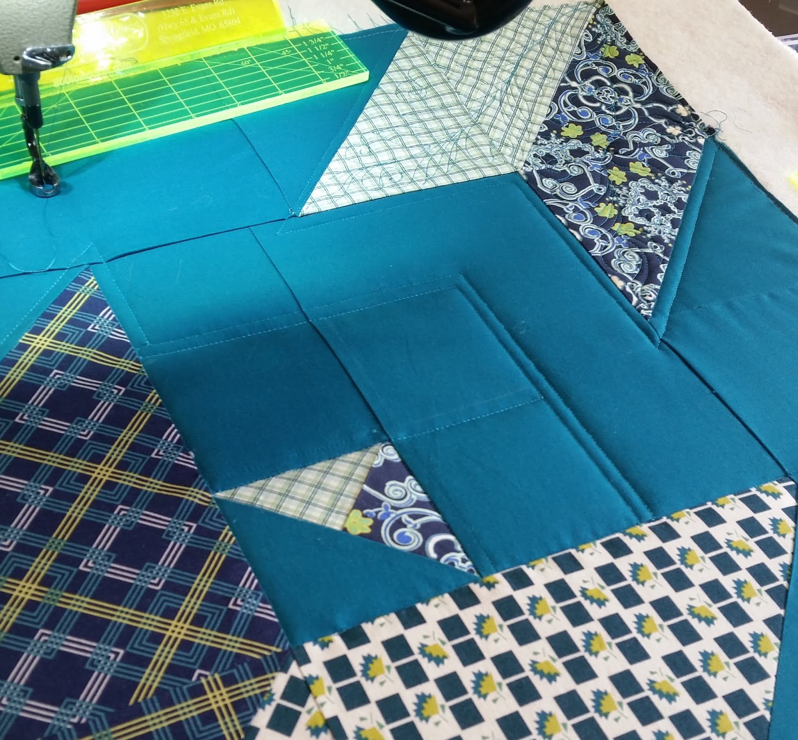 Mountain Quiltworks Just Get It Done, OMG for June