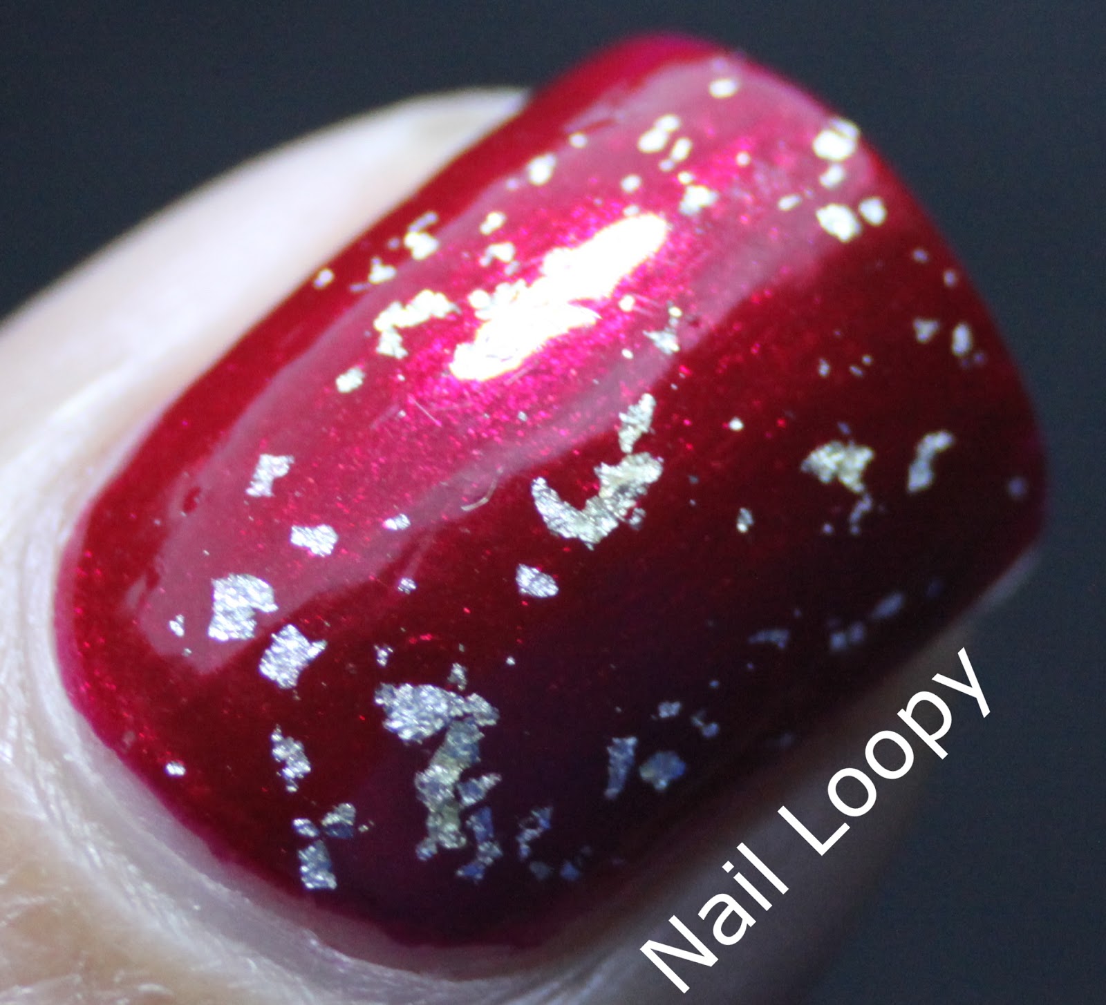 nail loopy: OPI IN MY SANTA SUIT & OPI PURE