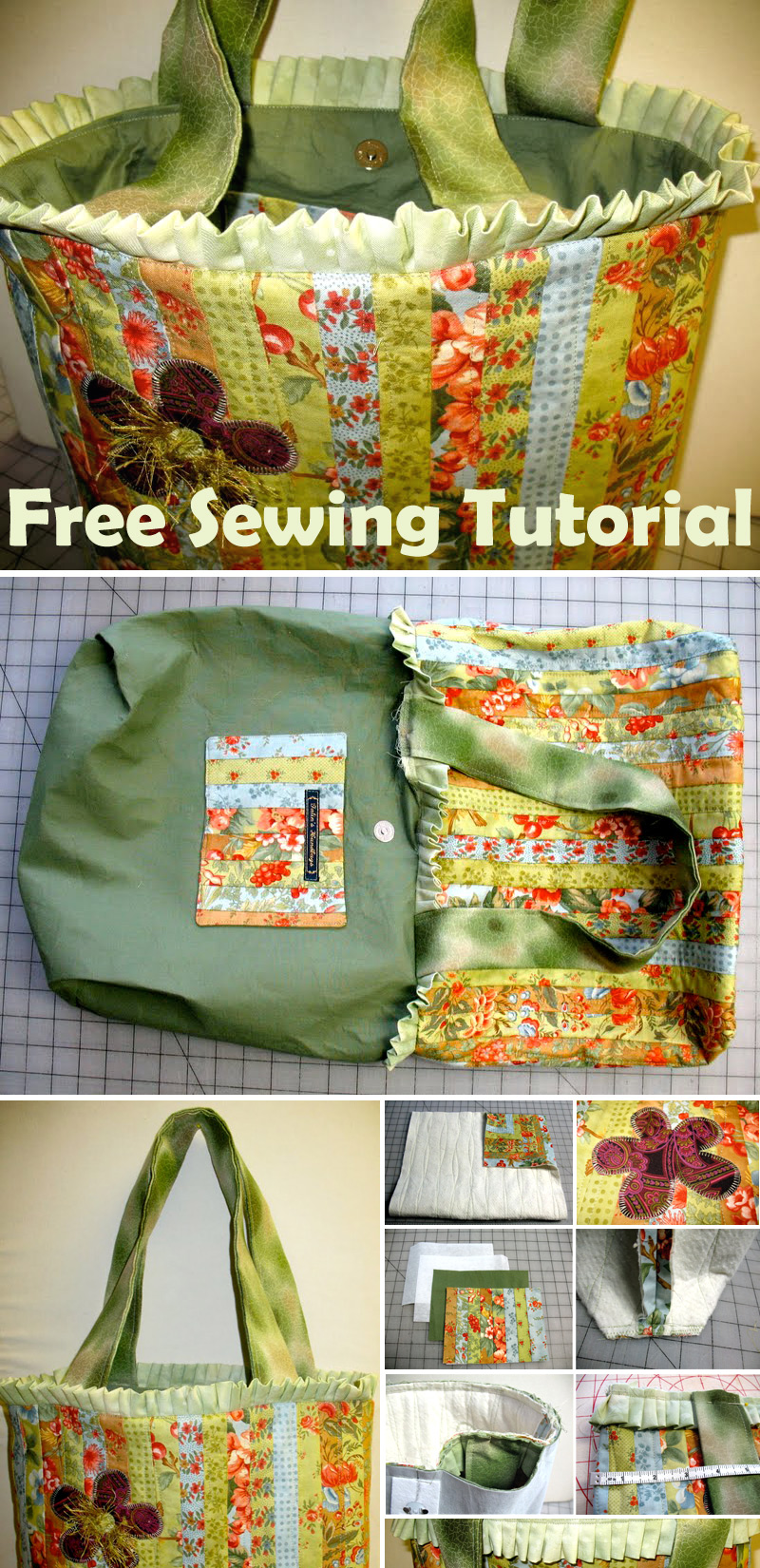 Becca Handbag – Free Sewing Tutorial
