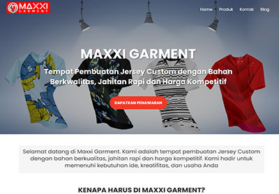 blogspot landing page