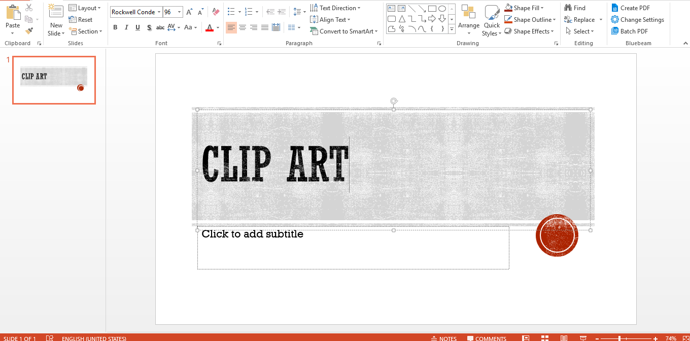 How to insert Clip art in Ms PowerPoint?