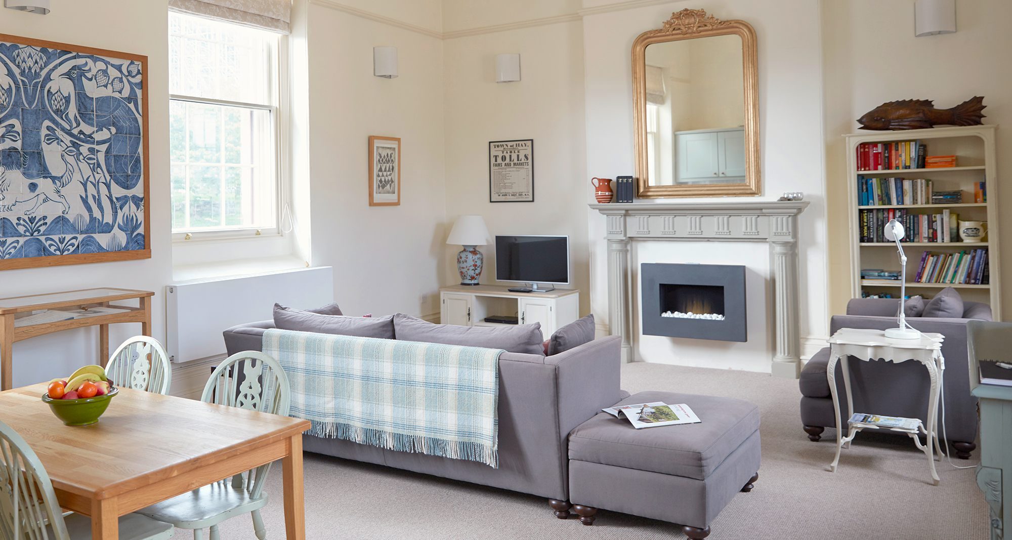 The Holiday Cottages Upstairs at the Cheese Market, HayonWye