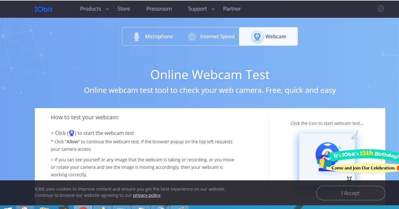 top website webcam test online-online camera - Basic information