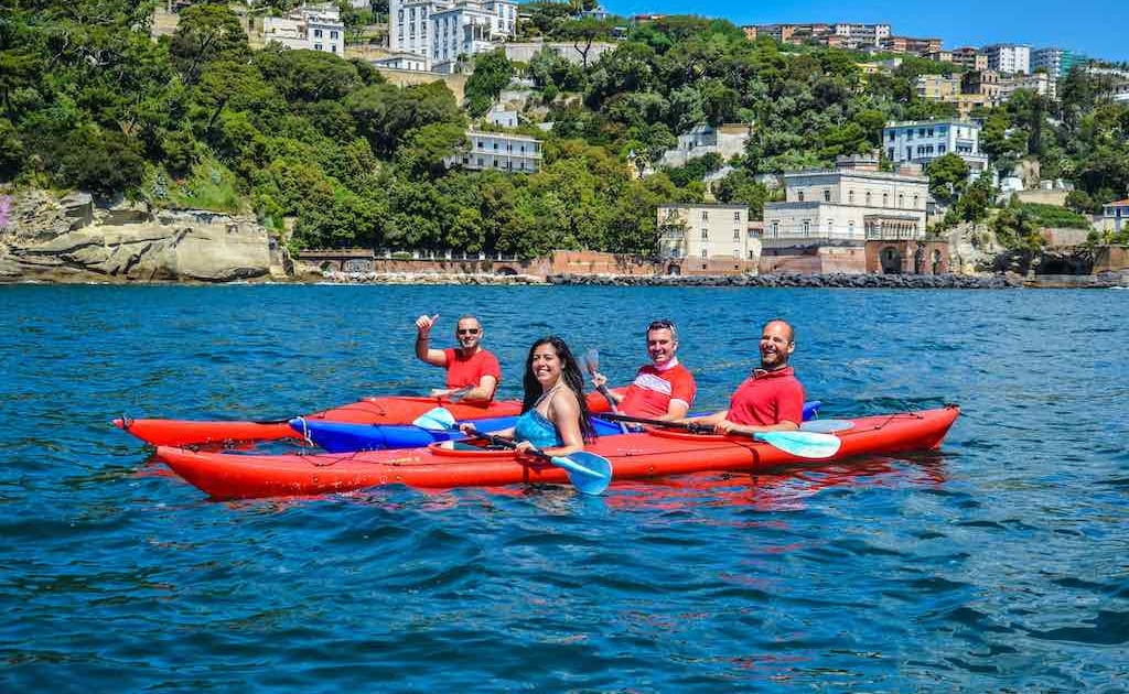 Kayak Tours in the Bay of Naples Italy