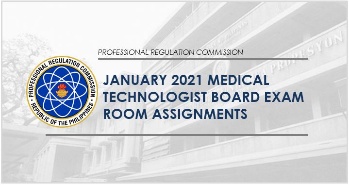 prc room assignment medtech