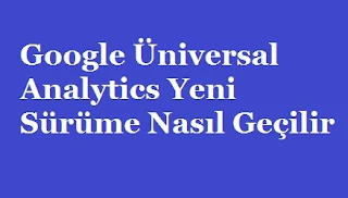 Google Üniversal Analytics 
