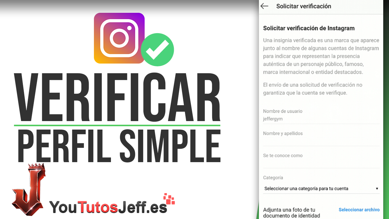 Como Verificar Cuenta de Instagram - Trucos Instagram