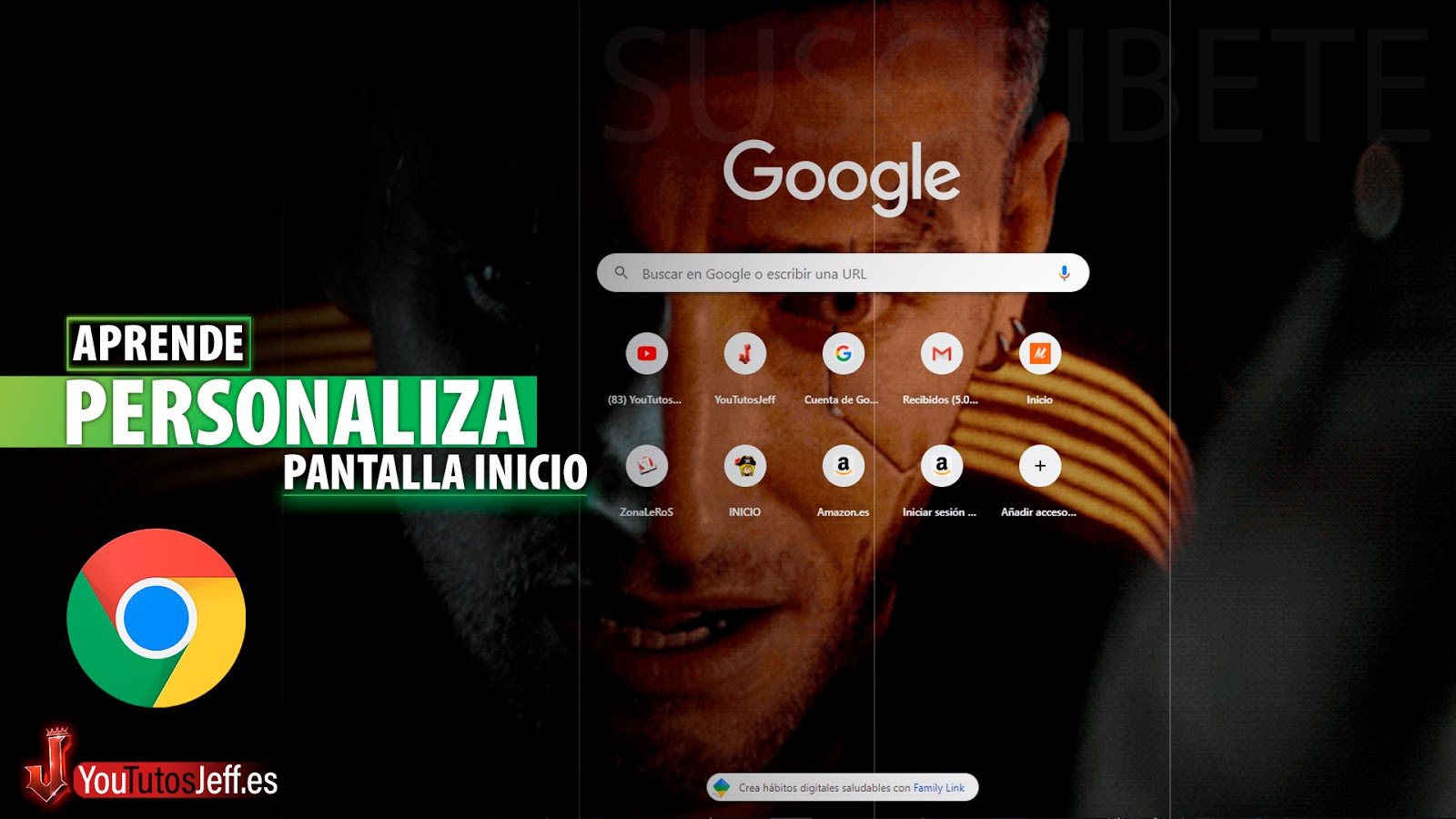Poner GIF en tu Pagina de Inicio en Google Chrome