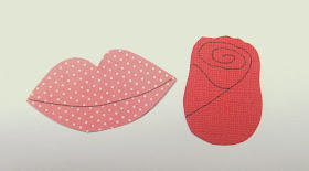 Valentine craft idea by Pink Flamingo Handcrafting
