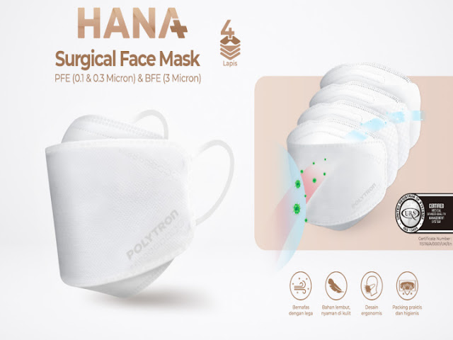 Sponsor Content : Hana Masker Perlindungan Ekstra untuk Kesehatan