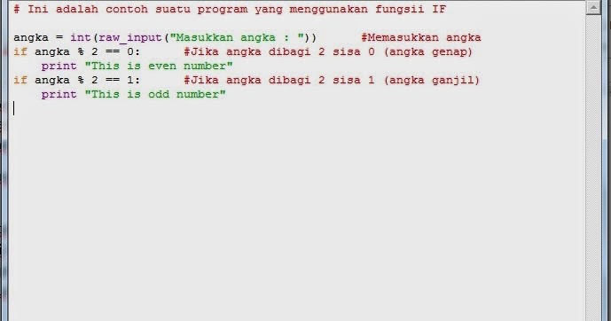 Cara Menggunakan IF, FOR, dan WHILE di Bahasa Pemrograman Python ...