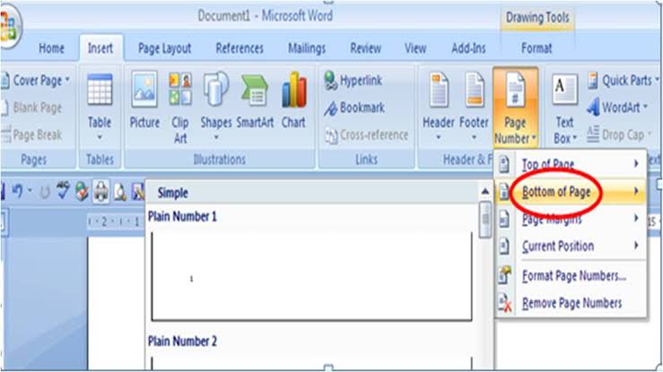 Cara Membuat Nomor Halaman di Microsoft Word Maseblogger