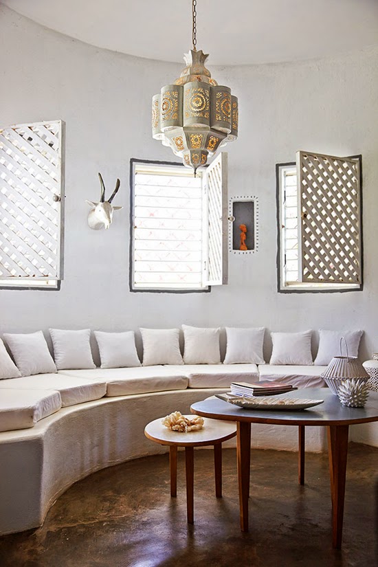 Safari Fusion blog | Light the way [part 2] | Moroccan lantern in white-washed surrounds