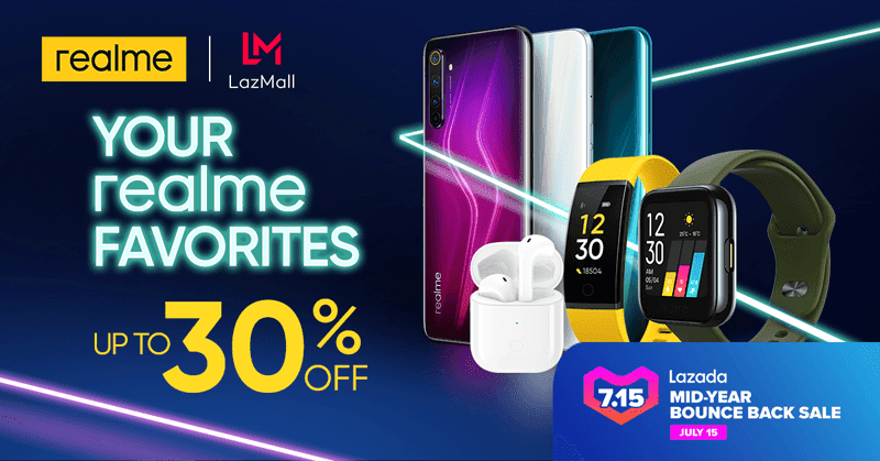 realme PH is joining the Lazada Bounce Back Midyear Sale realme PH is joining the Lazada Bounce Back Midyear Sale
