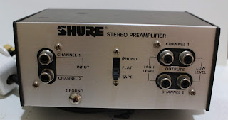 Shure M64A phono preamplifier ( sold ) Shure%2BM64%2Brear